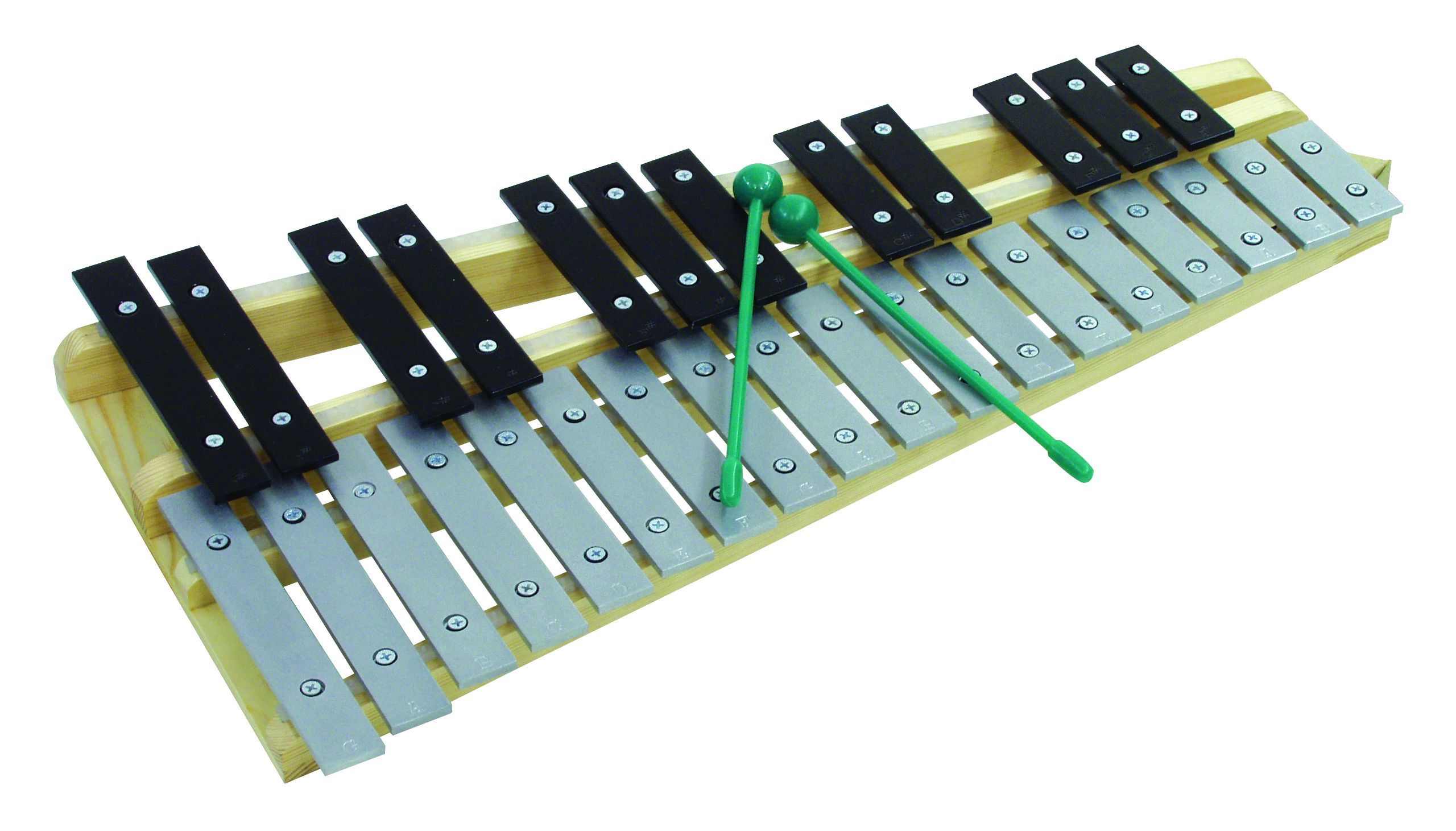 Dimavery Metallophone with Case Xylophone Glockenspiel